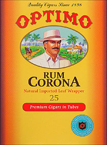 OPTIMO CORONA - RUM TUBED 25CT 
