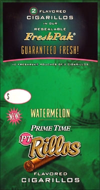 Prime Time Rillos Watermelon 10/2pk 