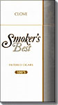 SMOKERS BEST CLOVE 100'S FILTERED CIGARS 