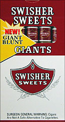 SWISHER SWEETS GIANT 10/5PKS 