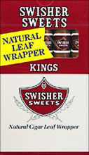 SWISHER SWEETS KINGS (NATURAL LEAF) 10/5 PKS 