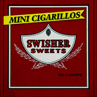 SWISHER SWEETS MINI CIGARILLOS - 60CT BOX 