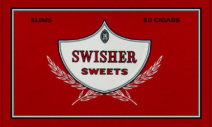 SWISHER SWEETS SLIMS 50CT BOX 