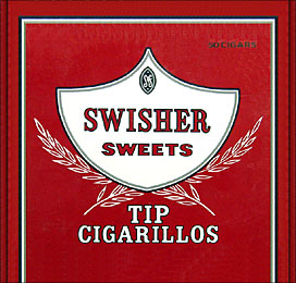 SWISHER SWEETS TIP CIGARILLO 50CT BOX 