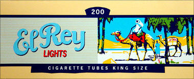EL REY LIGHTS FILTER CIGARETTE TUBES - 200CT