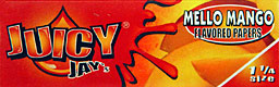 JUICY JAY'S 1 1/4 MELLO MANGO CIGARETTE PAPERS 24CT BOX 