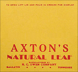 AXTON'S NATURAL LEAF 12CT 
