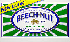 BEECHNUT WINTERGREEN CHEWING TOBACCO 12 COUNT 