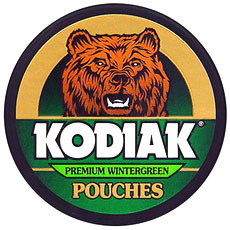 KODIAK POUCH WINTERGREEN 5CT 