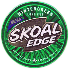 SKOAL EDGE LONG CUT WINTERGREEN 5CT/ROLL 