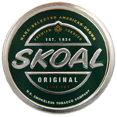 SKOAL FINE CUT WINTERGREEN  5CT/ROLL 