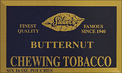 STOKER'S TENNESSEE CHEW BUTTERNUT 6 COUNT 16OZ POUCHES 