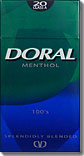 DORAL MENTHOL 100 BOX 