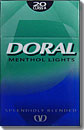 DORAL MENTHOL LIGHT BOX 