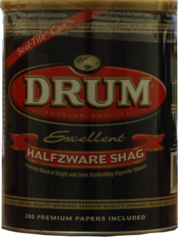 Drum Full Flavor Cigarette Tobacco 5oz Can 