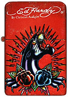 Ed Hardy Tattoo Lighter - Panther Design 