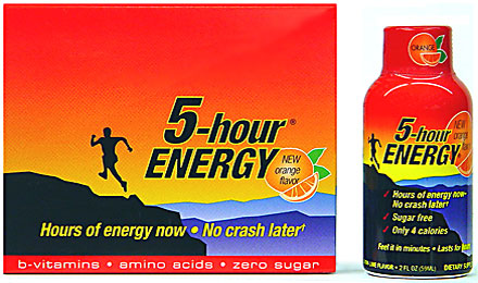 5 Hour Energy - Orange Flavor - 12/2FL oz Bottles 