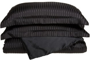 Royal Opulence Luxury Satin Stripe Devet Set FULL/QUEEN 