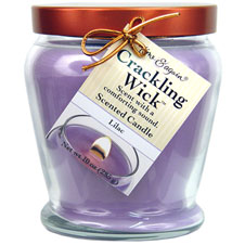 Crackling Wick Candle - Lilac 