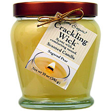 Crackling Wick Candle - Sugared Pear 