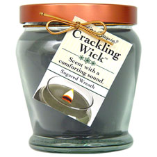 Crackling Wick Candle - Sugared Wreath 