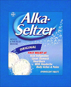 Alka-Seltzer - 50 Packets Of 2 Effervescent Tablets 