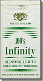 Infinity Menthol Light 100 