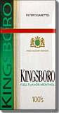 KINGSBORO MENTHOL 100 BOX 