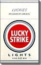 LUCKY STRIKE LIGHT BOX 