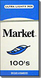 MARKET BLUE ULTRA LIGHT 100 BOX 