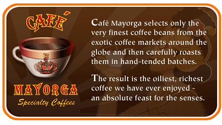 Mayorga Whole Bean Coffee BRAZIL IPANEMA DULCE 1lb 