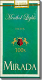MIRADA MENTHOL LIGHT 100 