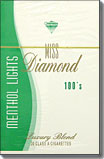 MISS DIAMOND SLIM MENTHOL LIGHT 100 