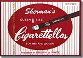 NAT SHERMAN CIGARETTELLO NON FILTER - CUBE 