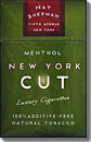 NAT SHERMAN NEW YORK CUT MENTHOL (10 PACKS) 