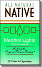NATIVE MENTHOL LIGHT BOX 
