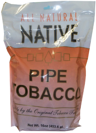 NATIVE PIPE TOBACCO - NATURAL 16OZ BAG 