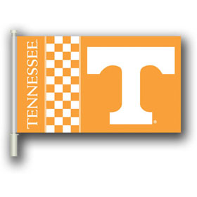 Tennessee Volunteers Logo Car Flag 