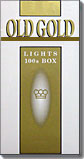 OLD GOLD LIGHT 100'S BOX 
