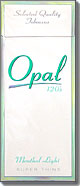 Opal Menthol Light Super Thins 120 