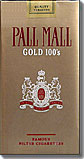 PALL MALL GOLD 100 