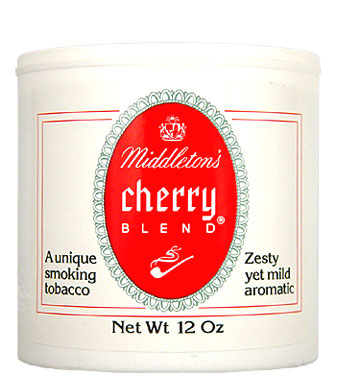 MIDDLETON'S CHERRY BLEND PIPE TOBACCO 12 OZ CAN 