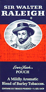 SIR WALTER RALEIGH PIPE TOBACCO 1.5 OZ 6CT. 