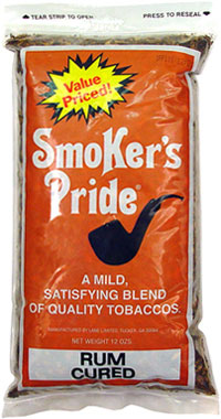 SMOKER'S PRIDE RUM CURED 12OZ BAG 