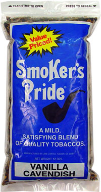 SMOKER'S PRIDE VANILLA CAVENDISH 12OZ BAG 