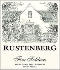 RUSTENBURG CHARDONNAY FIVE SOLDIERS 2002