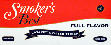 Smokers Best Full Flavor King Tubes 200ct 