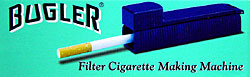 BUGLER FILTER CIGARETTE MAKING MACHINE 