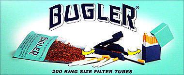 BUGLER FILTER CIGARETTE TUBES - 200CT 