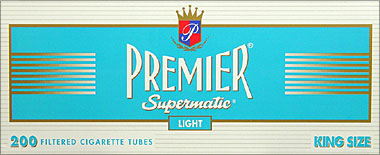 PREMIER SUPERMATIC LIGHT KING SIZE TUBES- 200CT 